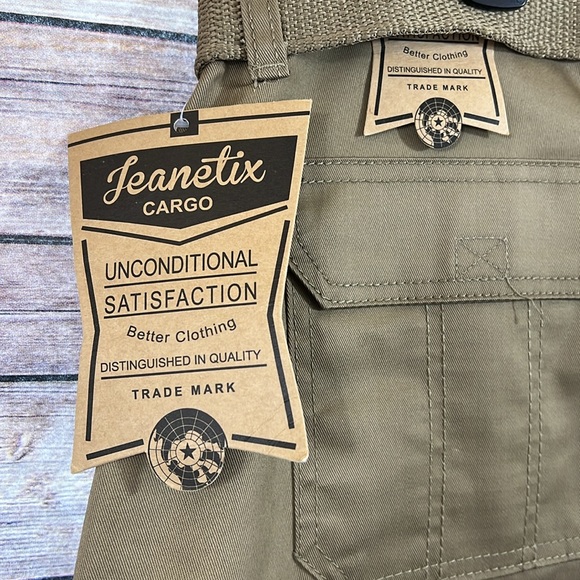 Jeanetix Cargo Pant- Size 38- NWT - Picture 5 of 5